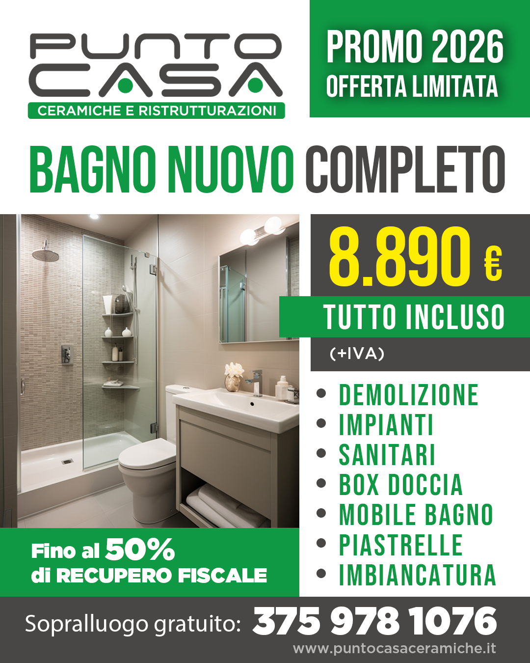 Promozione Punto Casa Ceramiche